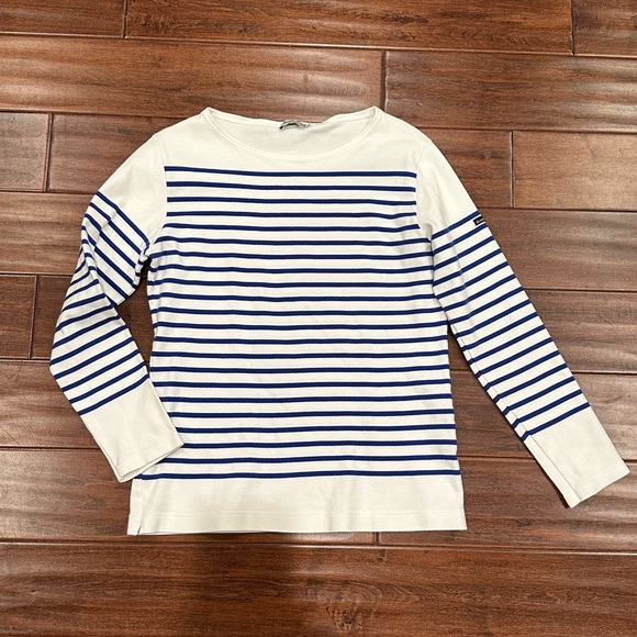 Armor-Lux French Marinière Striped Long Sleeve Tee - Size 3 - Picture 3 of 8